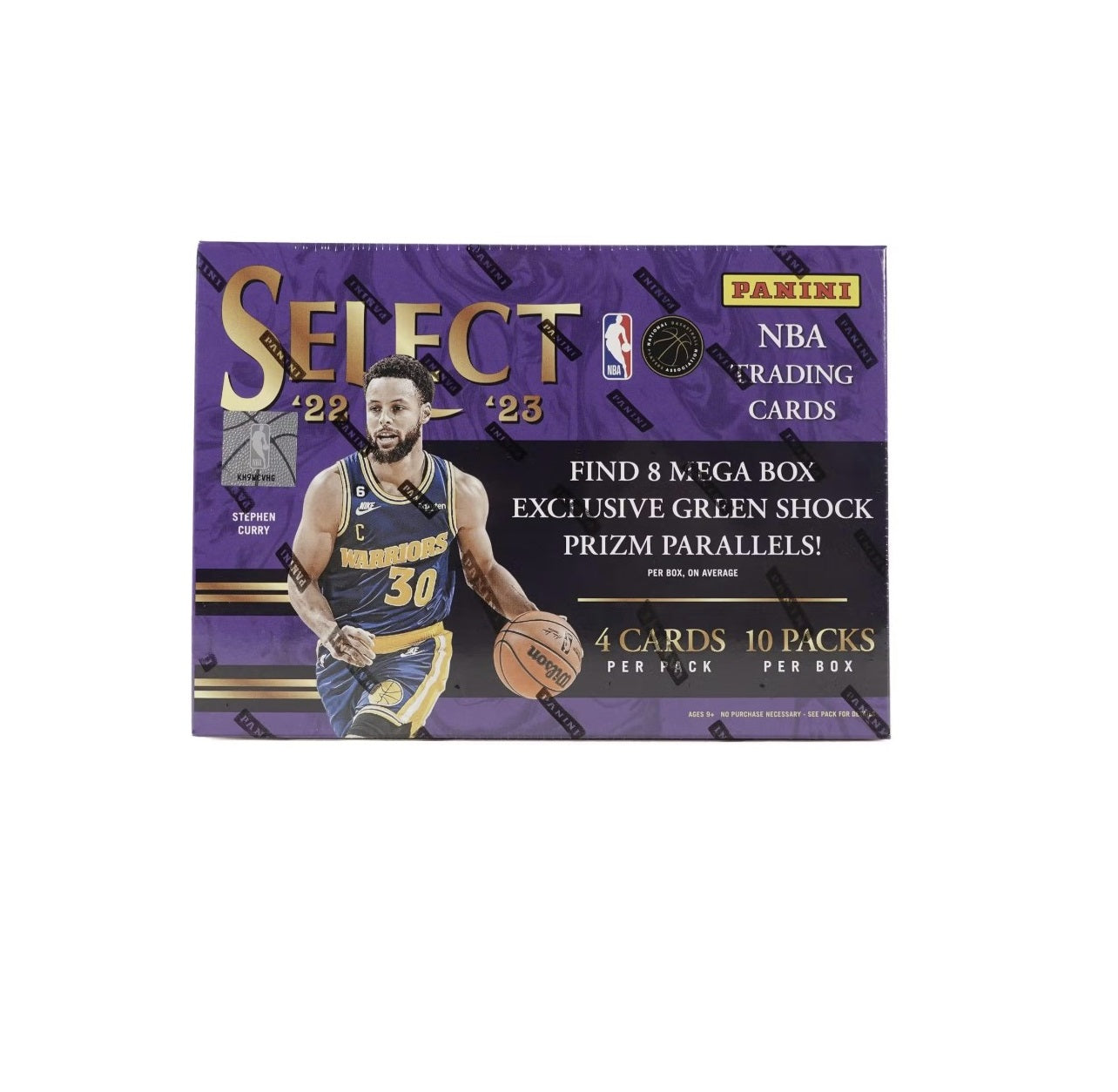 2022-23 Panini Select Basketball 40-Card Fanatics Mega Box (Green Shock)